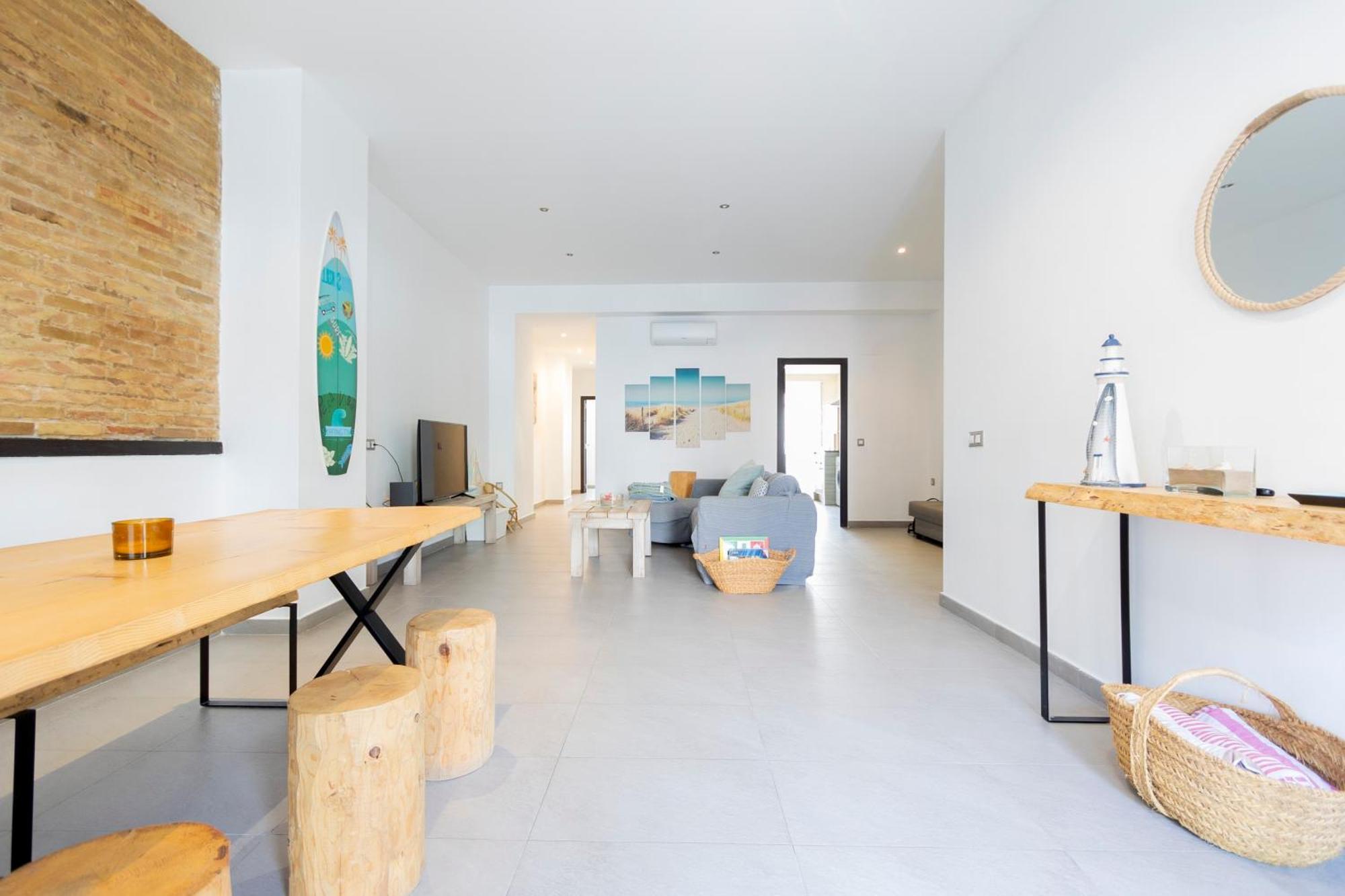 Cabanyal Beach House Валенсія Екстер'єр фото